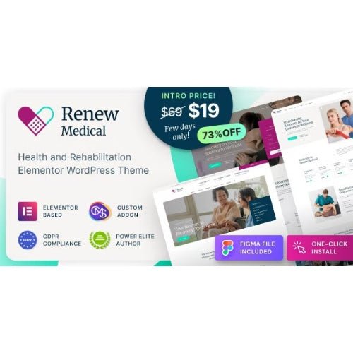 Renew Medical – Physiotherapy & Rehabilitation Clinic Medical WordPress Theme - Dghut