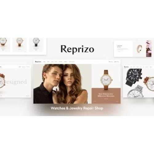 Reprizo – Jewelry & Watch Shop WordPress Theme - Dghut