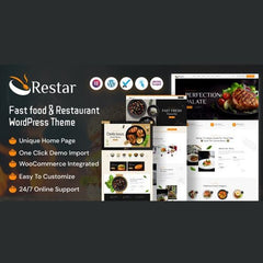 Restar – Fast Food & Restaurant WordPress Theme - Dghut