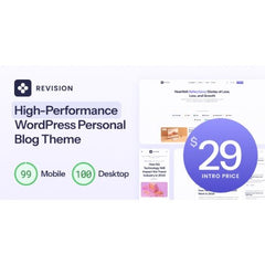 Revision – Optimized Personal Blog WordPress Theme - Dghut