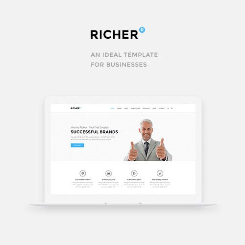 Richer – Responsive Multi - Purpose Theme - Dghut