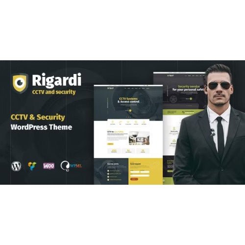 Rigardi – CCTV Security Company & Body Guard WordPress Theme - Dghut