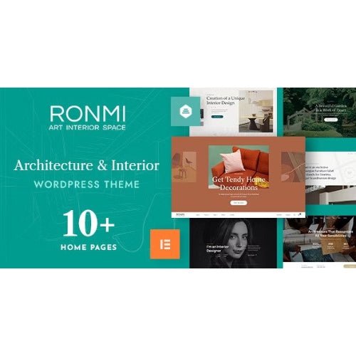 Ronmi – Architecture and Interior Design WordPress Theme - Dghut