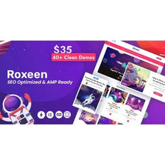 Roxeen | Personal Lightweight WordPress Theme - Dghut