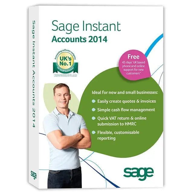 Sage Instant Accounts 2014 Small Business Bookkeeping - Dghut