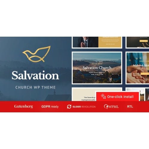 Salvation – Church & Religion WP Theme - Dghut