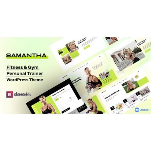 Samantha – Personal Trainer & Fitness WordPress Theme - Dghut