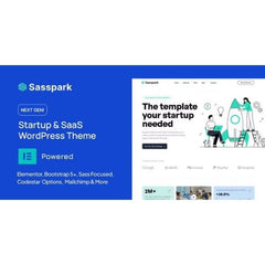 Sasspark – Startup WordPress Theme - Dghut