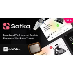 Satka – Satellite TV & Internet Provider WordPress Theme - Dghut