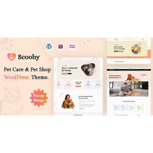 Scooby – Pet Care and Pet Shop WordPress Theme - Dghut
