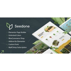 SeedOne – Agriculture WordPress Theme - Dghut