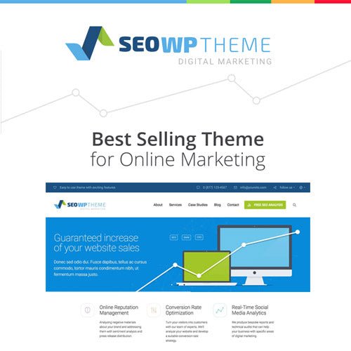 SEO WP: Digital Marketing Agency & Social Media Company Theme - Dghut
