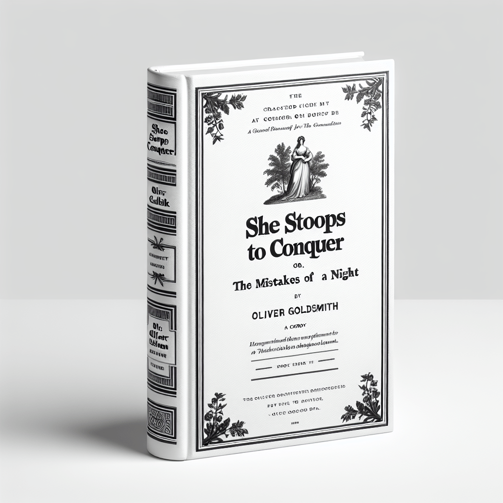 She Stoops to Conquer; Or, The Mistakes of a Night: A Comedy by Oliver Goldsmith - Dghut