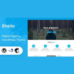 Sheila – Material Design Agency WordPress Theme - Dghut