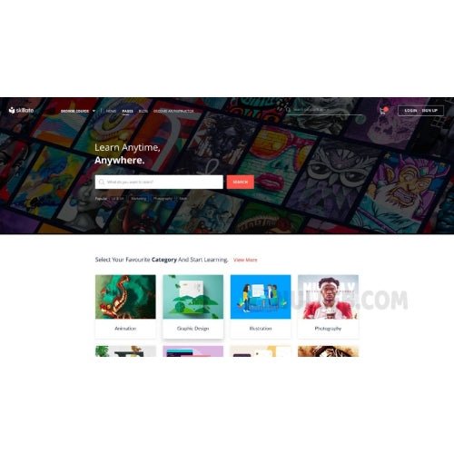 Skillate – WordPress ELearning Theme - Dghut