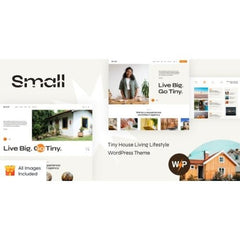 Small – Tiny House Living Lifestyle WordPress Theme - Dghut