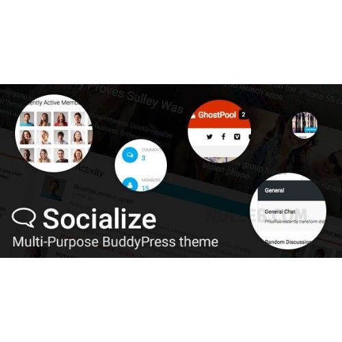 Socialize: Multi - Purpose BuddyPress Theme - Dghut