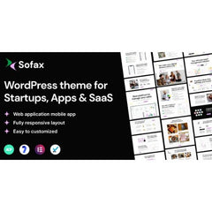 Sofax – Software & Startup WordPress Theme - Dghut