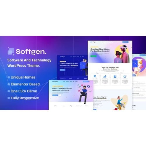 Softgen – Software & Technology WordPress Theme - Dghut