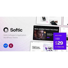Softic – SAAS Software & Application WordPress Theme - Dghut