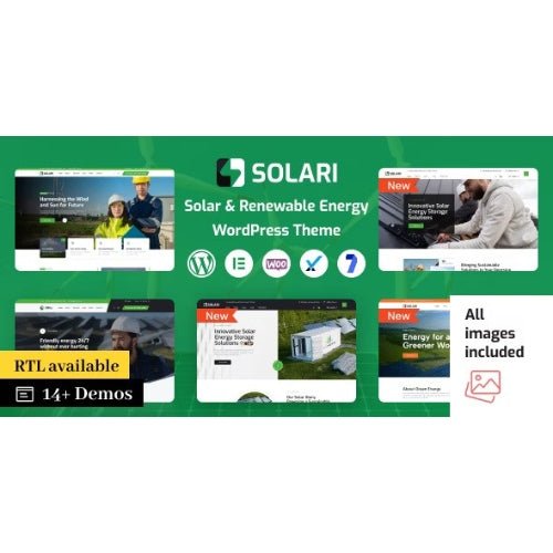 Solari – Ecology & Solar Energy WordPress Theme - Dghut