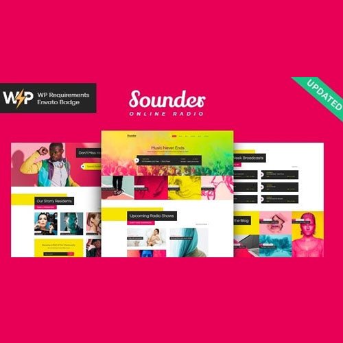 Sounder | Online Internet Radio Station WordPress Theme + RTL - Dghut