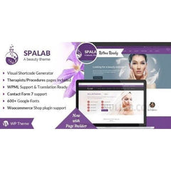 Spa Lab | Beauty Salon WordPress Theme - Dghut