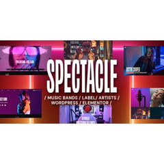 Spectacle – Music WordPress Theme - Dghut