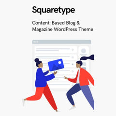Squaretype – Modern Blog WordPress Theme - Dghut