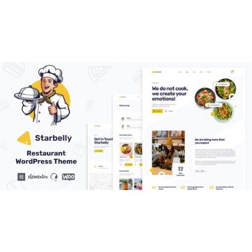 Starbelly – Restaurant & Cafe WordPress Theme - Dghut