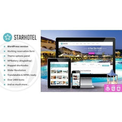 Starhotel – Hotel WordPress Theme - Dghut