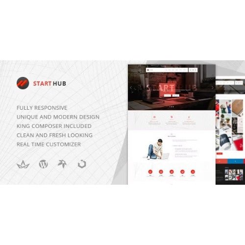 StartHub – Clean Multipurpose Business WordPress Theme - Dghut