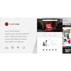 StartHub – Clean Multipurpose Business WordPress Theme - Dghut
