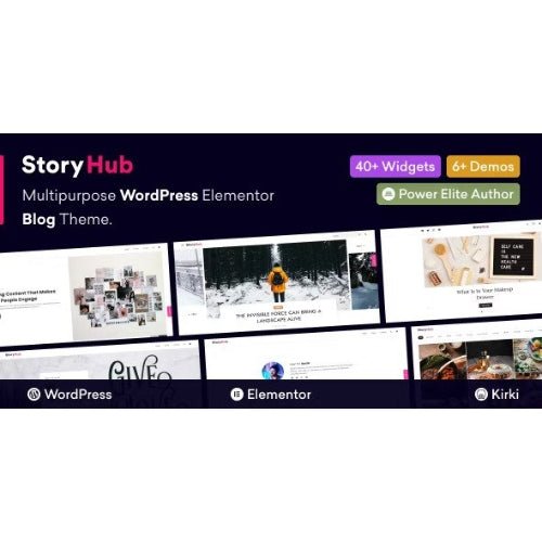 StoryHub – Multipurpose WordPress Elementor Blog Theme - Dghut