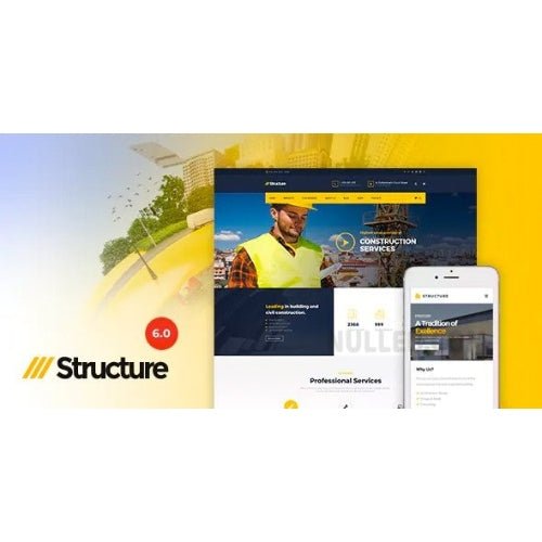 Structure – Construction Industrial Factory WordPress Theme - Dghut