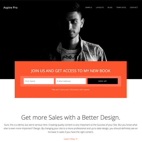 StudioPress Aspire Pro Genesis WordPress Theme - Dghut