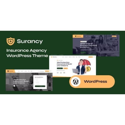 Surancy – Insurance Agency WordPress Theme - Dghut