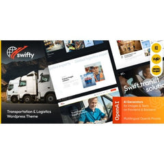 Swifty – Transportation & Logistics WordPress Theme - Dghut