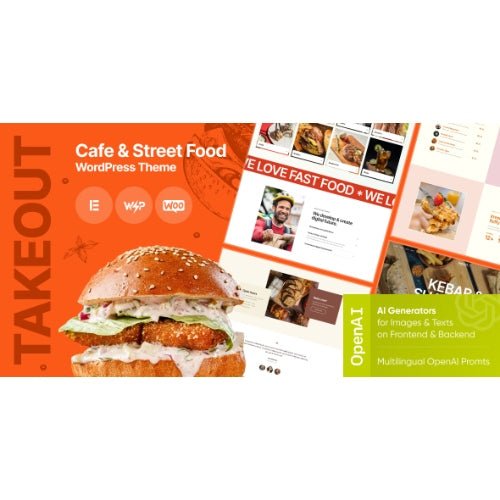 Takeout – Cafe & Fast Food WordPress Theme - Dghut