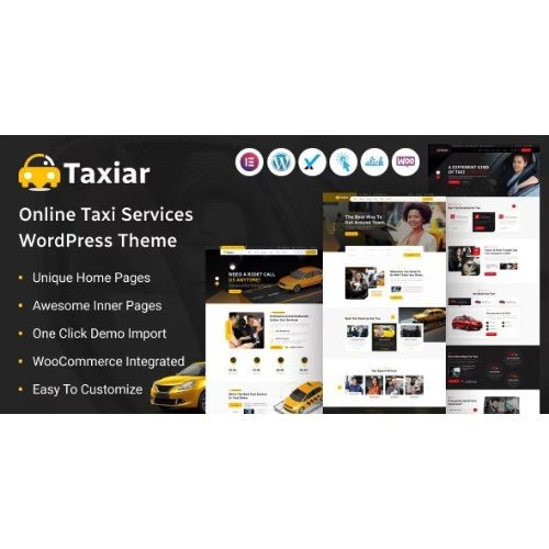 Taxiar – Online Taxi Service WordPress Theme - Dghut