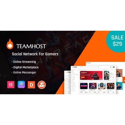 TeamHost – Game Streaming Marketplace - Dghut