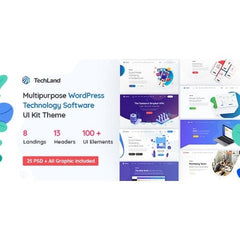 Techland – Multipurpose Technology WordPress Theme - Dghut
