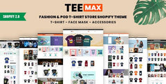 TeeMax | Fashion & POD T-Shirt Store Shopify Theme - Dghut
