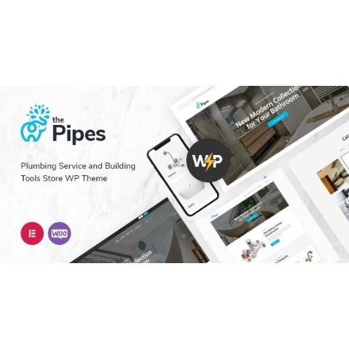 The Pipes – Plumbing and Building Store WordPress Theme - Dghut