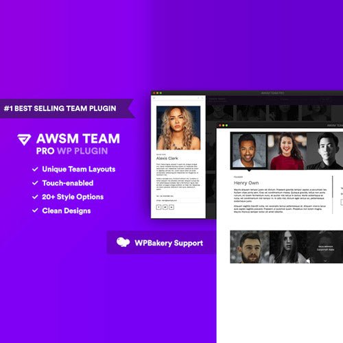 The Team Pro – Team Showcase WordPress Plugin - Dghut