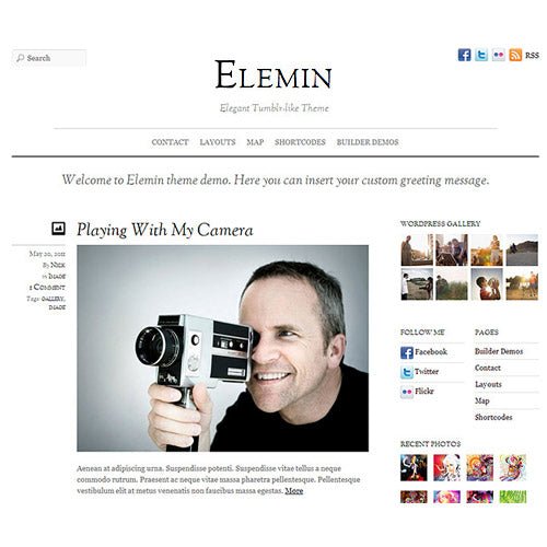 Themify Elemin WordPress Theme - Dghut