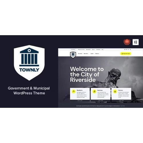 Townly – Government & Municipal WordPress Theme - Dghut