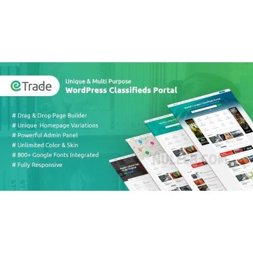 Trade – Modern Classified Ads WordPress Theme - Dghut
