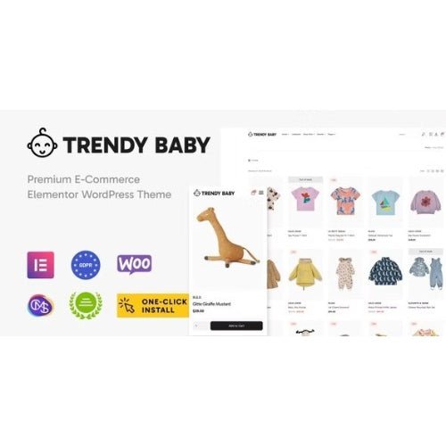 Trendy Baby – Children and Kids Store WordPress Theme - Dghut