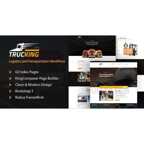 Trucking – Logistics and Transportation WordPress Theme - Dghut